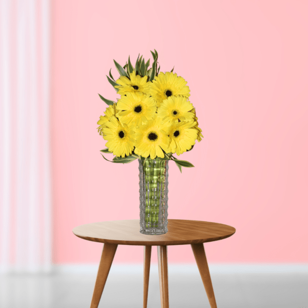 Fresh Yellow Gerbera - flower subscription