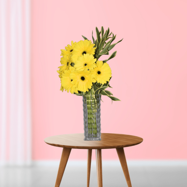 Fresh Yellow Gerbera - flower subscription