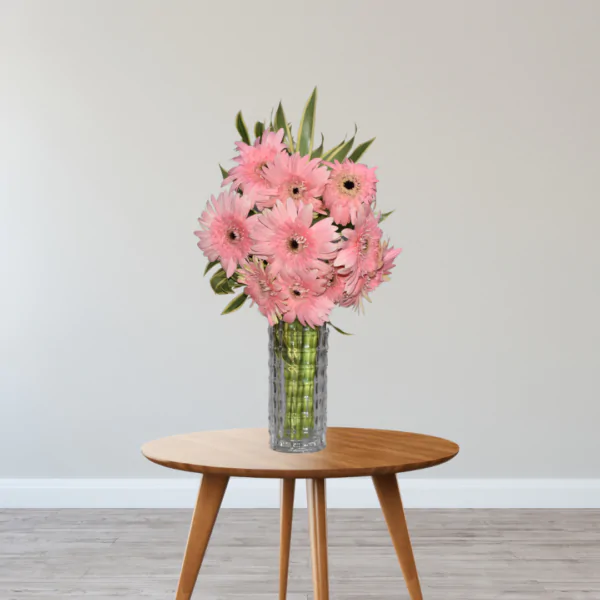 Light Pink flowers - flower subscription