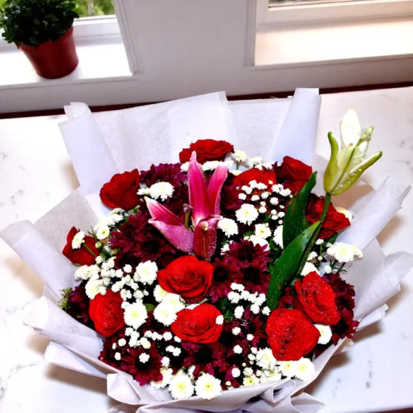 Premium Red Rose Bouquet - 1