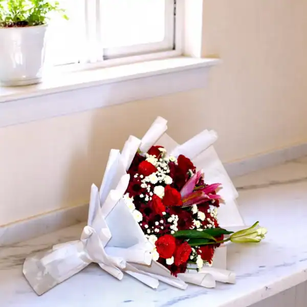 Premium Red Rose Bouquet - 4