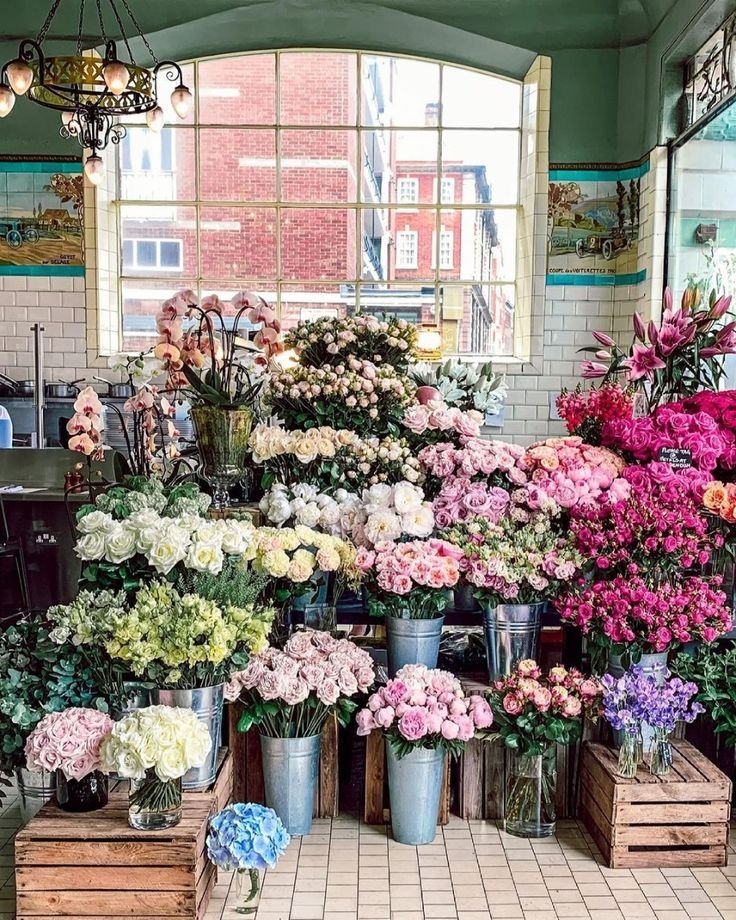 A florist with wide selection