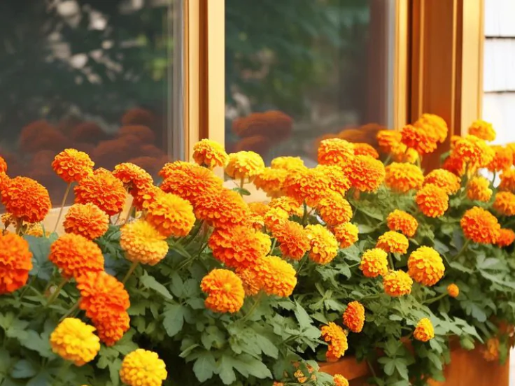 Marigold flowers