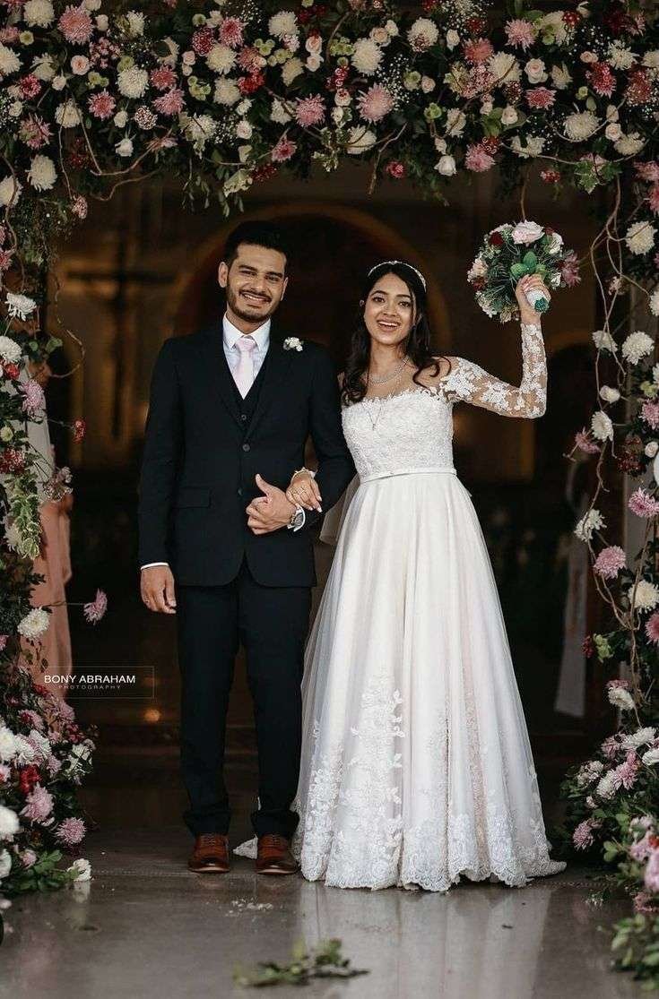 Couple during a wedding ceremony