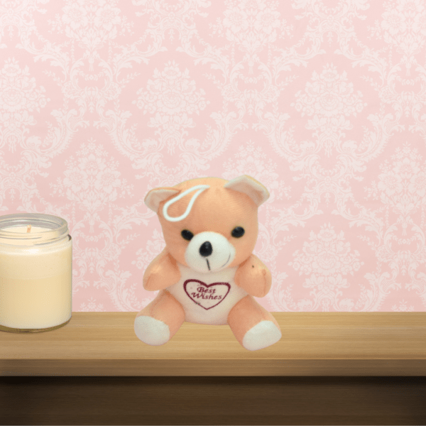 Peach Yellow Teddy Bear