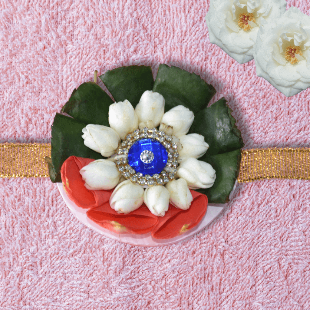 Handmade flower Rakhi | Unique designs at Best prices