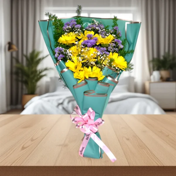 Yellow Gerbera Bouquet
