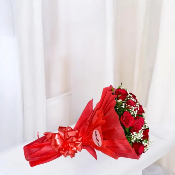 Buy Beautiful Red Rose Bouquet online