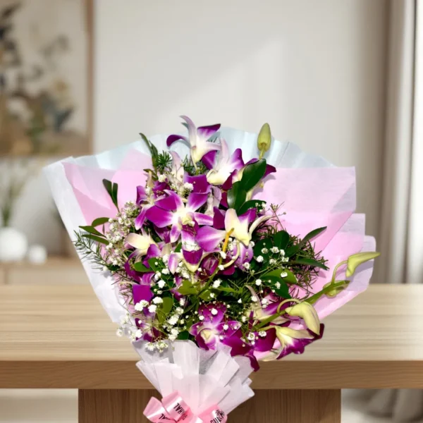 Mini Orchid Bouquet at Best Prices in India