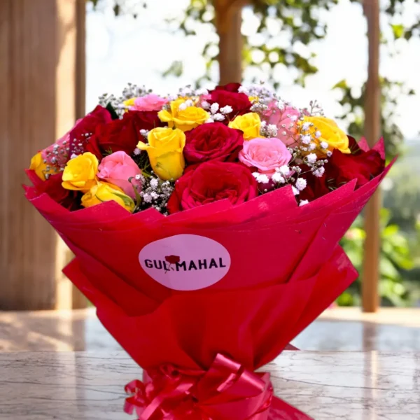 Mixed Rose Bouquet