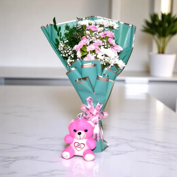 Order Carnation & Chrysanthemum Bouquet near you