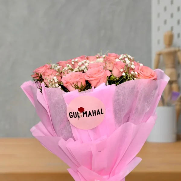 Pink Rose Bouquet - 2