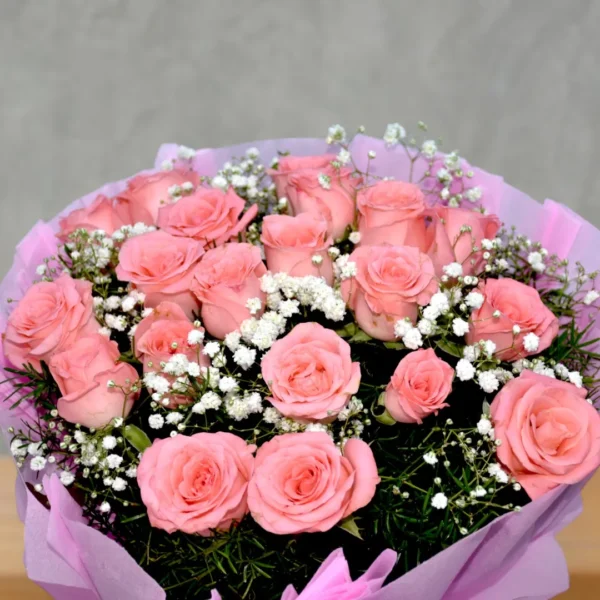 Pink Rose Bouquet - 4