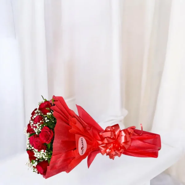 Send Beautiful Red Rose Bouquet to your partner