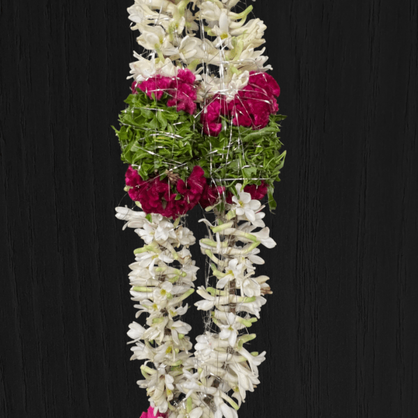 White Lily Flower Garland