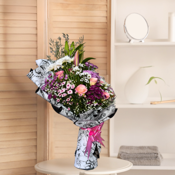 Premium Mixed Floral Bouquet - Image 5