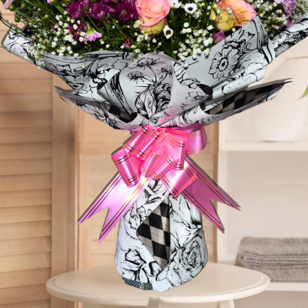 Premium Mixed Floral Bouquet - Image 3