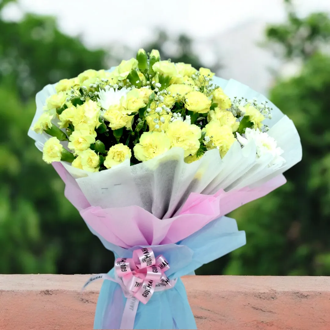 Buy Carnation bouquet online at best prices