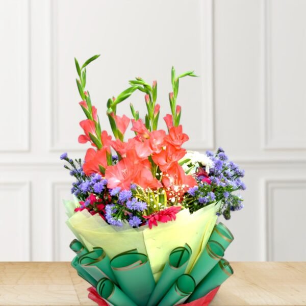 Elegant Mixed Flower Bouquet - Image 4