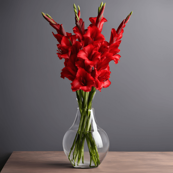 Red Gladiolus