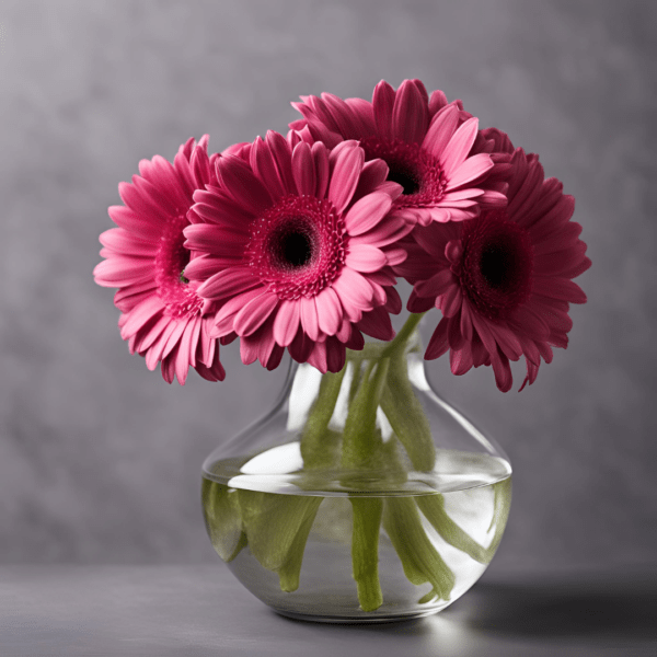 Dark Pink Gerberas