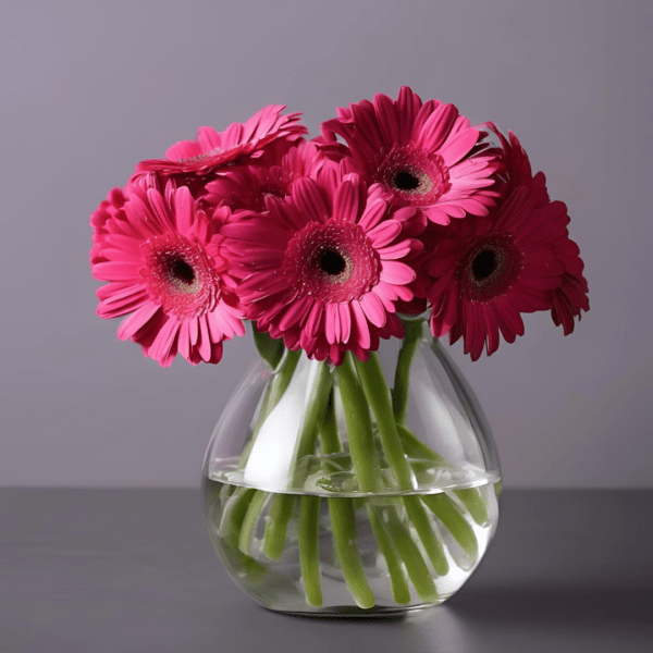 Dark Pink Gerberas