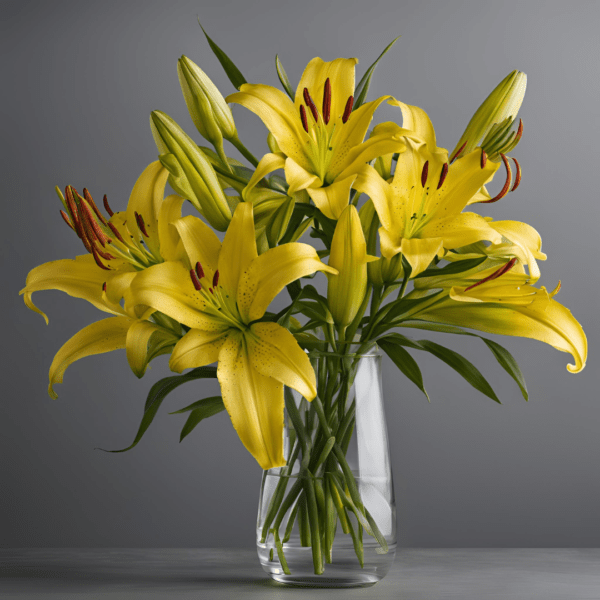 Yellow Asiatic Lily