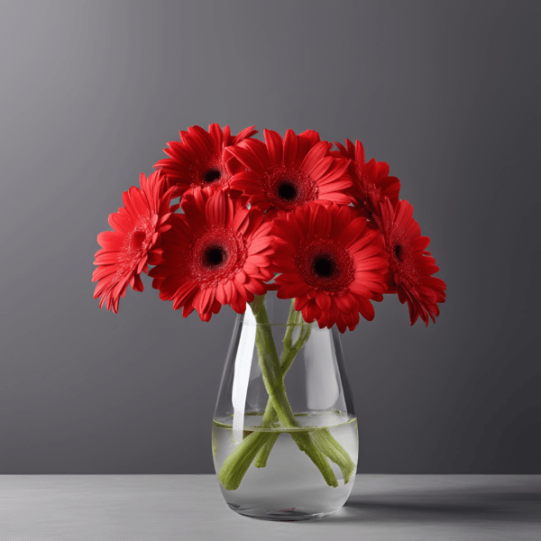 Red Gerberas