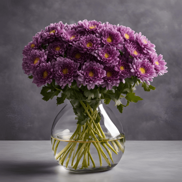 Purple Chrysanthemum