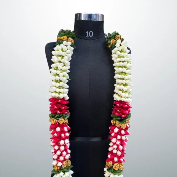 Jasmine & Rose Petals garland - dandalu - varmala