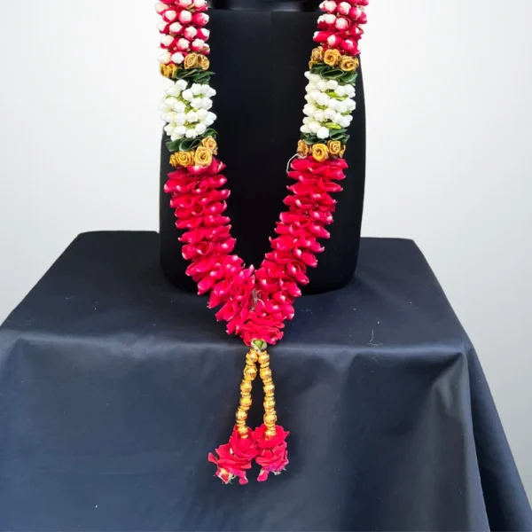 Jasmine & Rose Petals garland - pelli poola dandalu