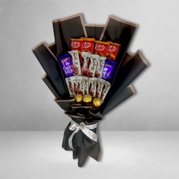 Mixed Chocolate Bars Bouquet