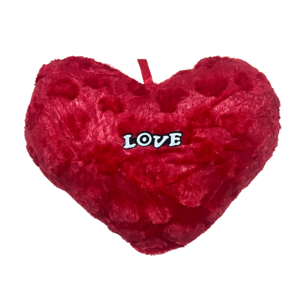 Love - Red heart shape cushion