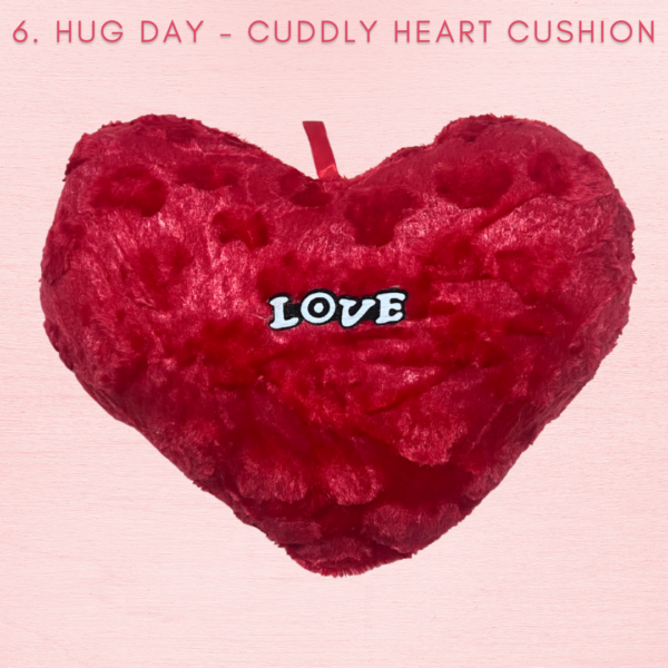 Valentine's Week bundle - Hug Day - Heart Shape Cushion