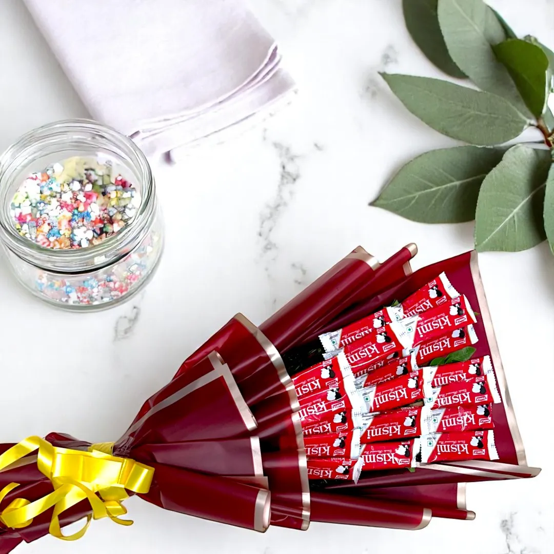 Best Kisme Chocolate bouquet for kiss day