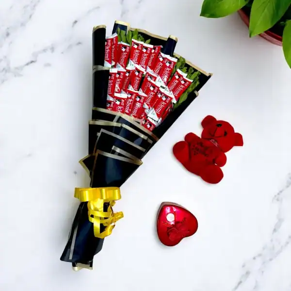 Kisme Chocolate bouquet for kiss day