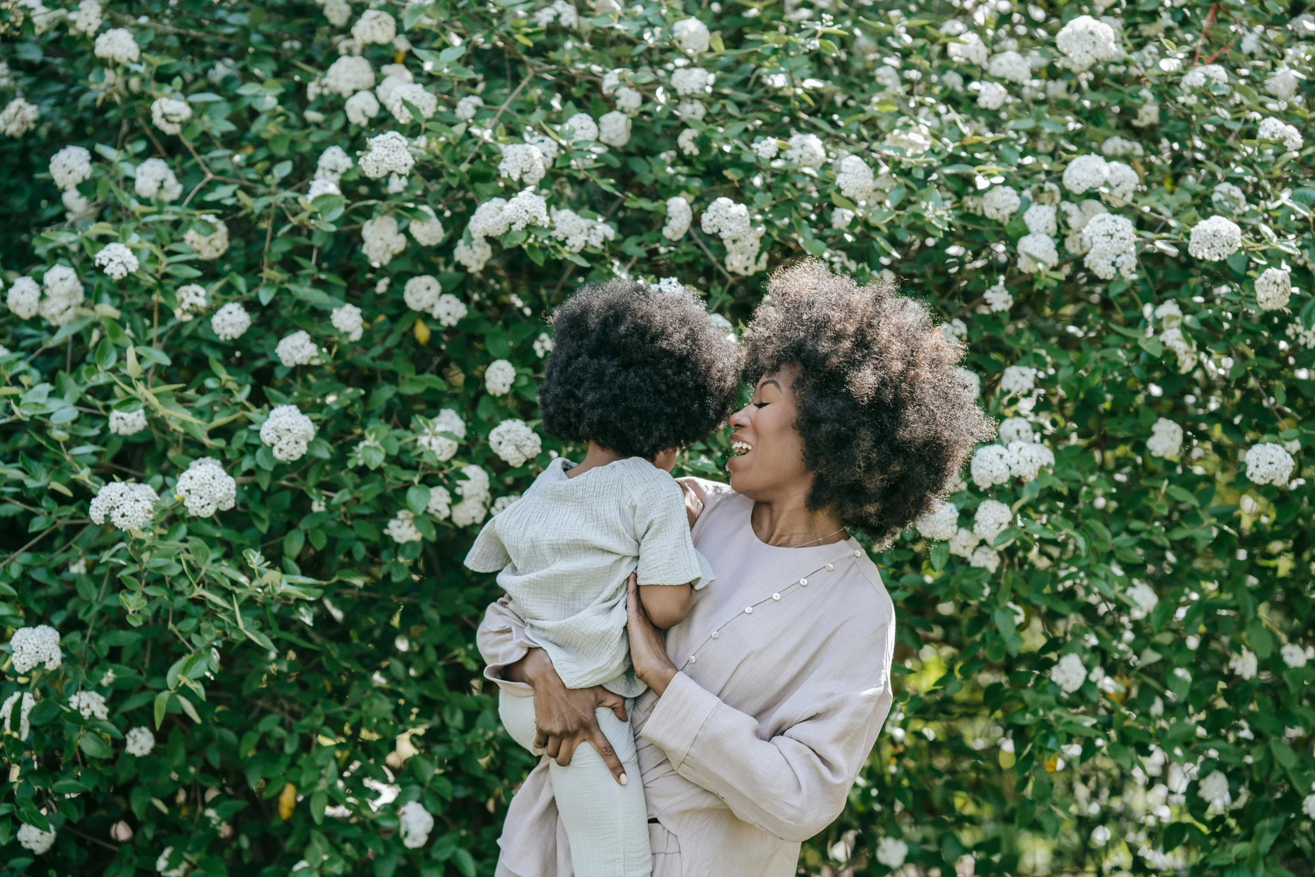 white flowers on mother's day