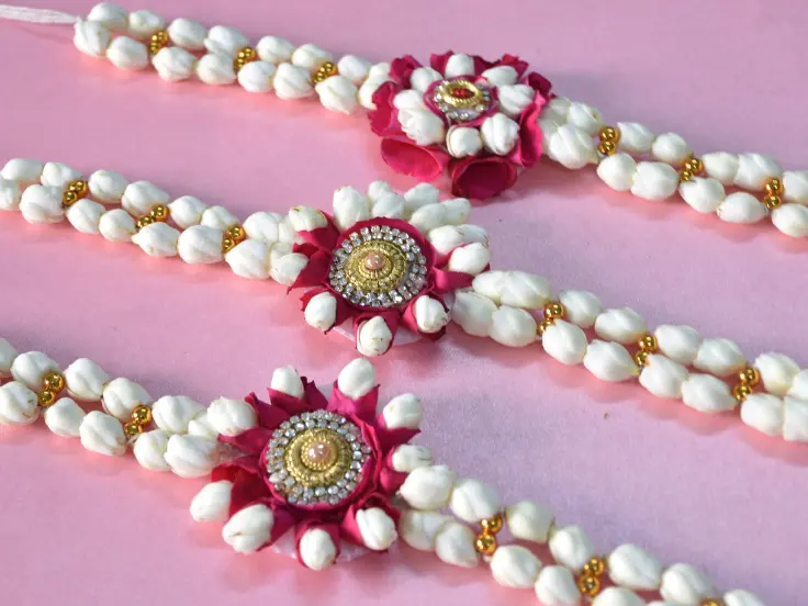 Eco-friendly rakhi made with flowers