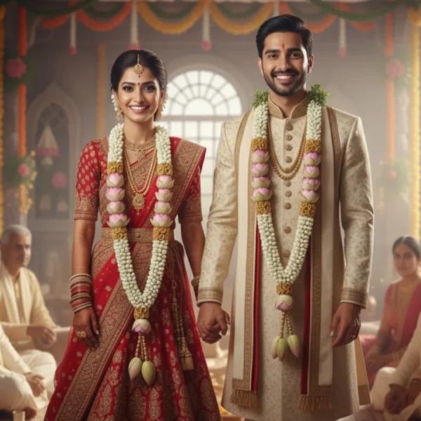Lotus Wedding Garland