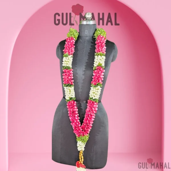 Elegant rose petals & jasmine garland