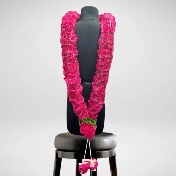 Pink Rose Garland