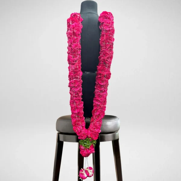 Pink Rose Garland at best prices