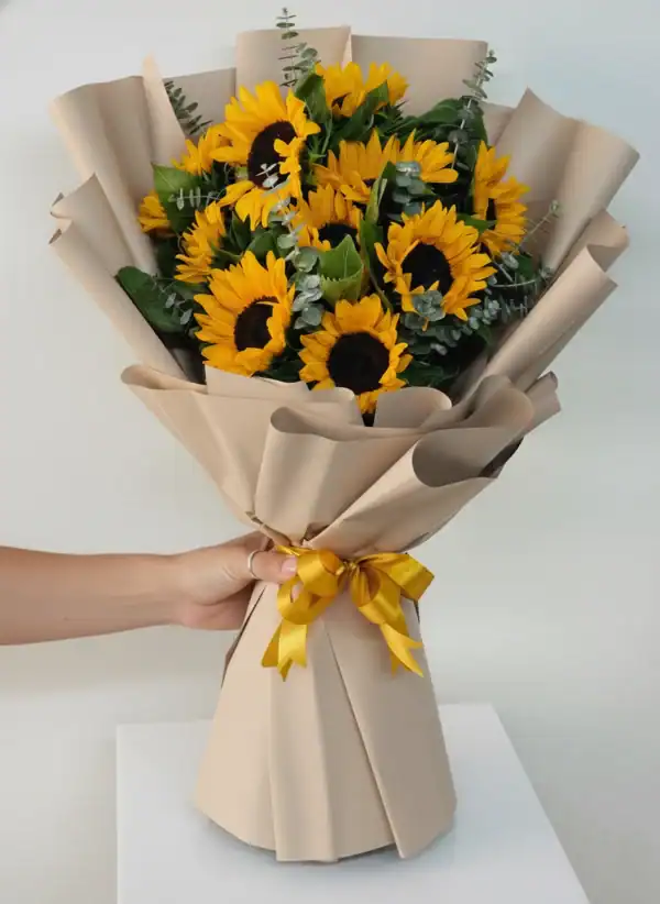 Big Size Sunflower Bouquet Online at best prices