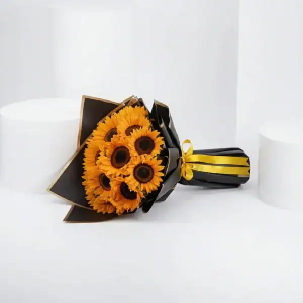 Order Big Sunflower bouquet online