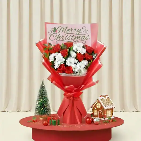 Merry Christmas Bouquet near you