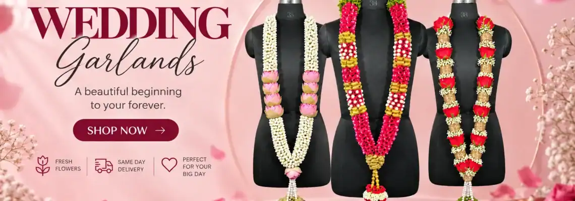Buy Wedding Garlands Online Buy Wedding Garlands Online