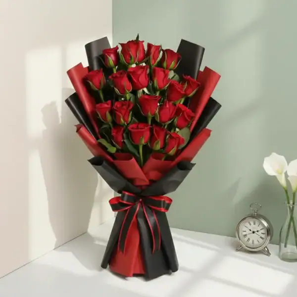 Beautiful Red Rose Bouquet