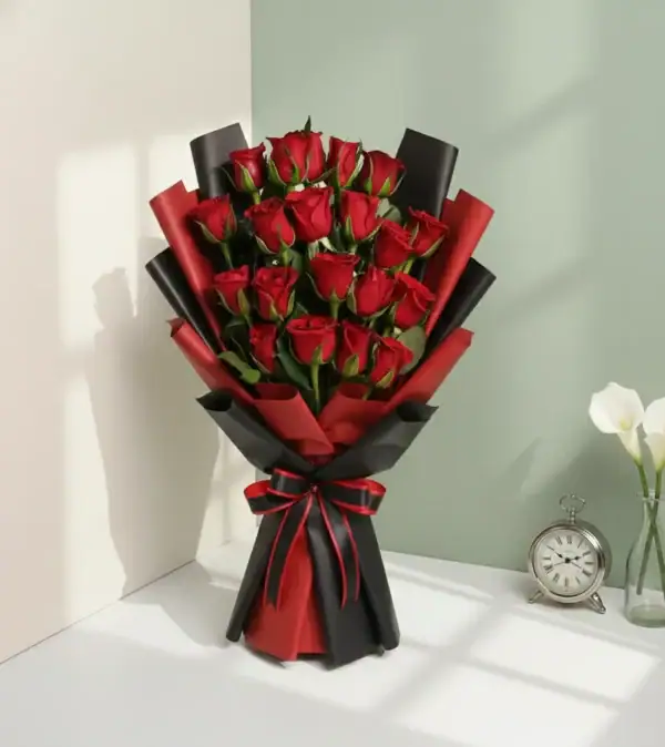 Beautiful Red Rose Bouquet