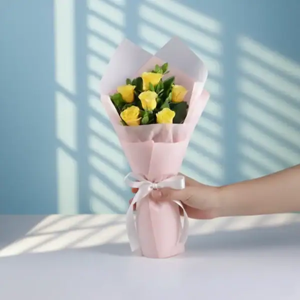 Beautiful Yellow Rose Bouquet