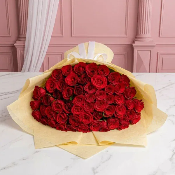 Humongous Red Rose Bouquet